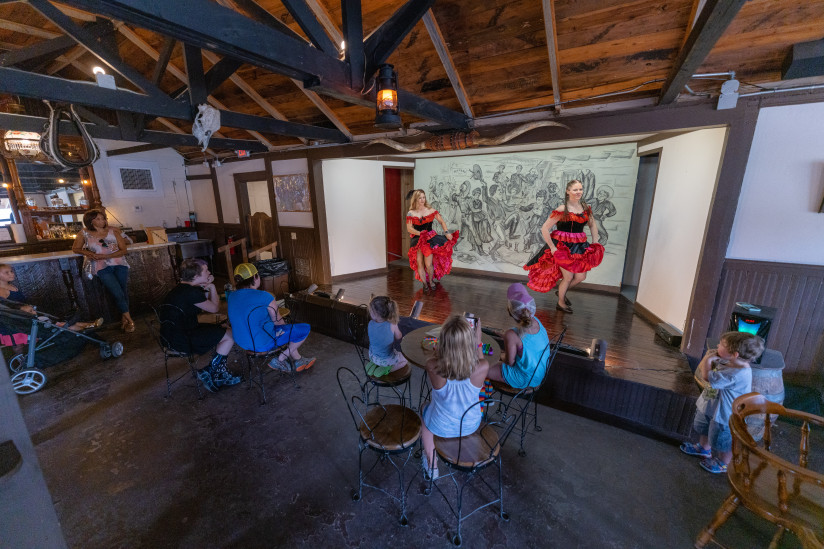 Old-Abilene-Town-Can-Can-Dancer-Alamo-Saloon-Abilene,KS