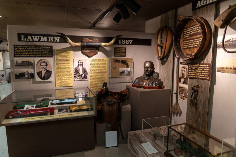 Dickinson-County-Heritage-Center-Hickok-Replica-Gun-Abilene,KS