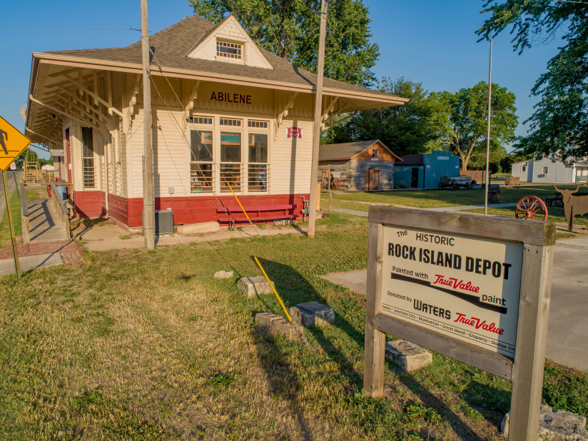 ASVRR-Rock-Island-Depot-Abilene,KS