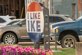 Worlds-Largest-I-Like-Ike-Button-Abilene,KS